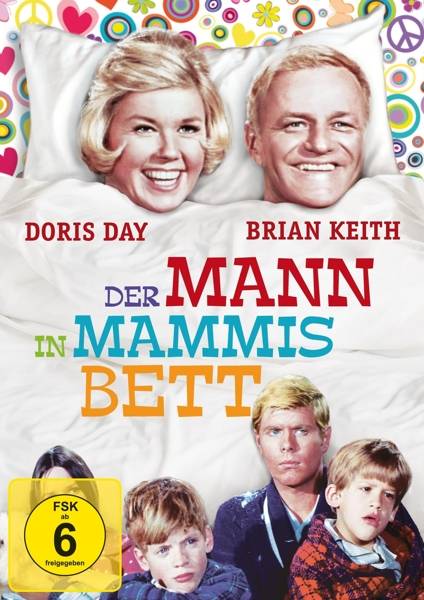 Der Mann in Mammis Bett Regie: Howard Morris, Schauspieler: Doris Day/Brian Keith u a, USA 1968, FSK ab 6, DVD-Video, Dt/engl, UT: Dt