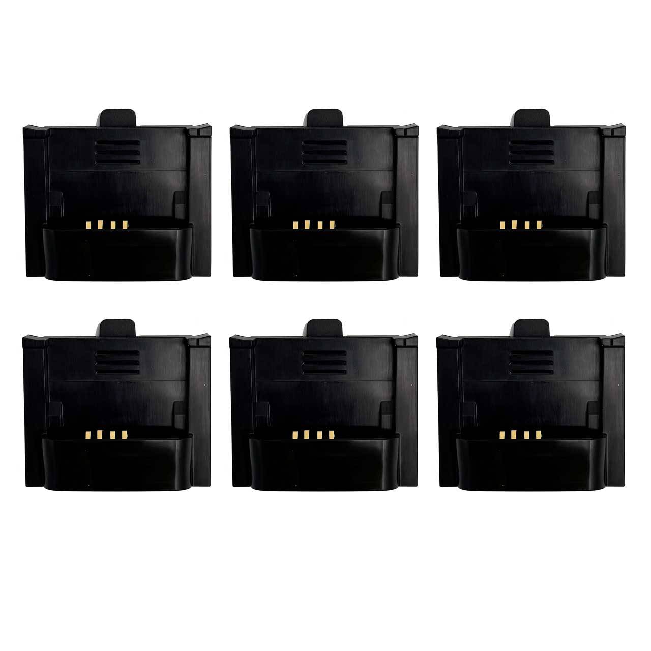 Motorola Batterie Adapter 6 Stück für Mehrfachladegerät PMPN4534A PMPN4544A PMPN4554A AS000403A01