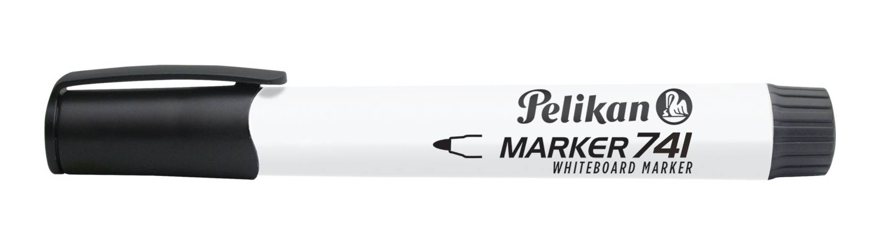 Pelikan 741, 10 Stück(e), Schwarz, Schwarz, Weiß, Rund