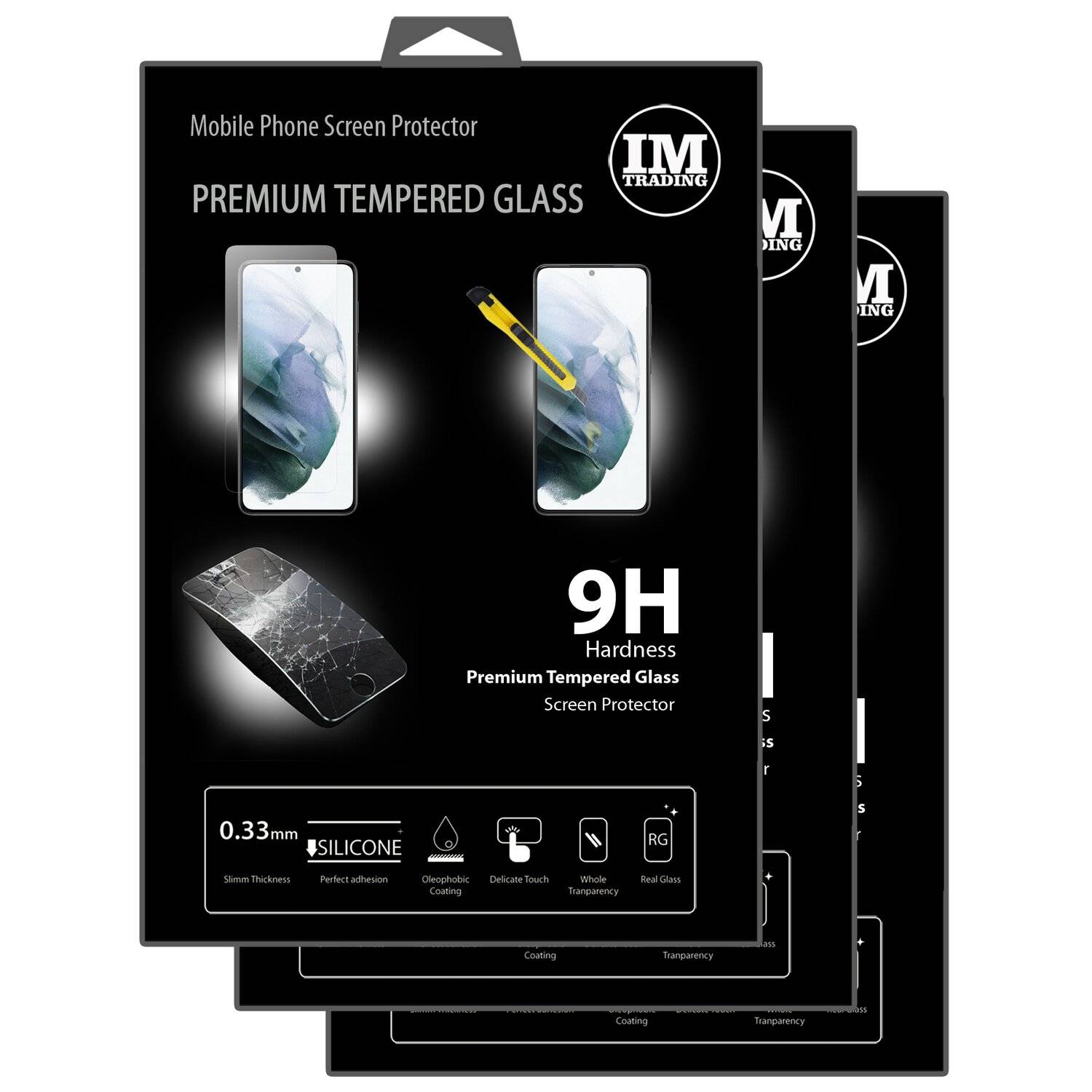 3X Schutz Schutz Glas 9H Tempered Glass Display Schutz Folie Display Glas Screen Protector für SAMSUNG GALAXY S21 FE