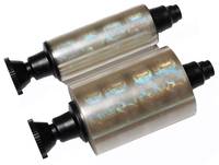 Evolis Hologram Overlay Varnish Ribbon Generic Globe Design - Hologramm - Farbba