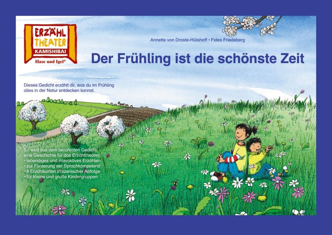 Kamishibai: Der Frühling ist die schönste Zeit 6 Bildkarten für das Erzähltheater
