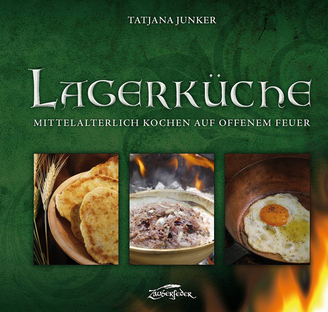 Lagerküche Mittelalterlich Kochen auf offenem Feuer