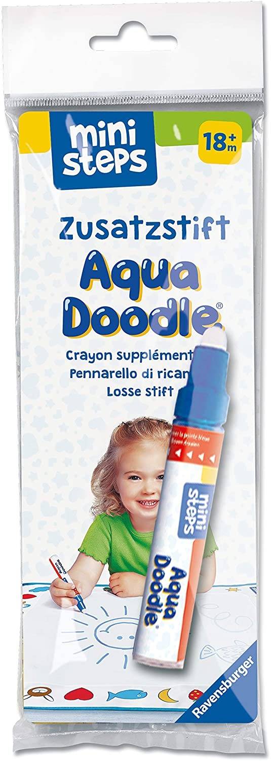 Ravensburger 04185 - ministeps® Aqua Doodle Stift, Zusatzstift für Wasser-Malset ab 18 Monate, ministeps