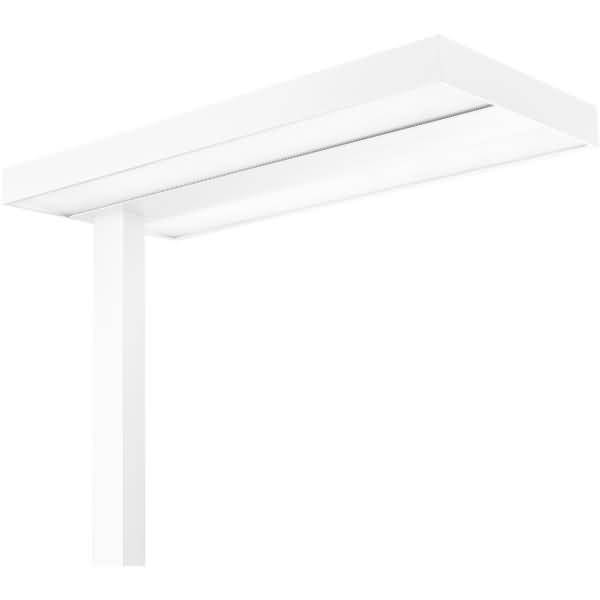 LED-Stehleuchte 9080 Aluminium weiß