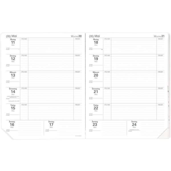 Einlage für Lehrerkalender Magister 21x27cm 2022/2023