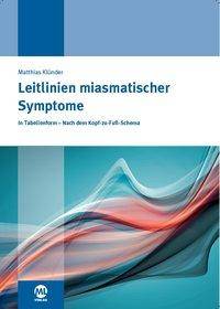 Leitlinien miasmatischer Symptome In Tabellenform - Nach dem Kopf-zu-Fuß-Schema