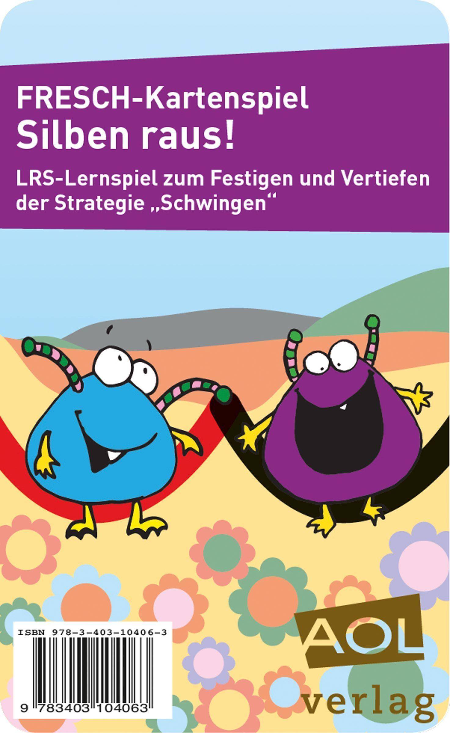 FRESCH-Kartenspiel: Silben raus! Lernspiel zum Festigen und Vertiefen der Strategie Schwingen (1. bis 4. Klasse)