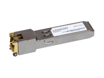 Silber LC Glasfaser-Transceiver-Modul mit der Bezeichnung 