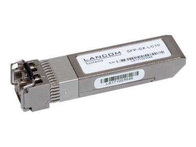 LANCOM SFP-SX-LC10 - SFP+-Transceiver-Modul - 10 GigE - 10GBase-SX - LC Multi-Mode - bis zu 300 m - 850 nm (Packung mit 10)