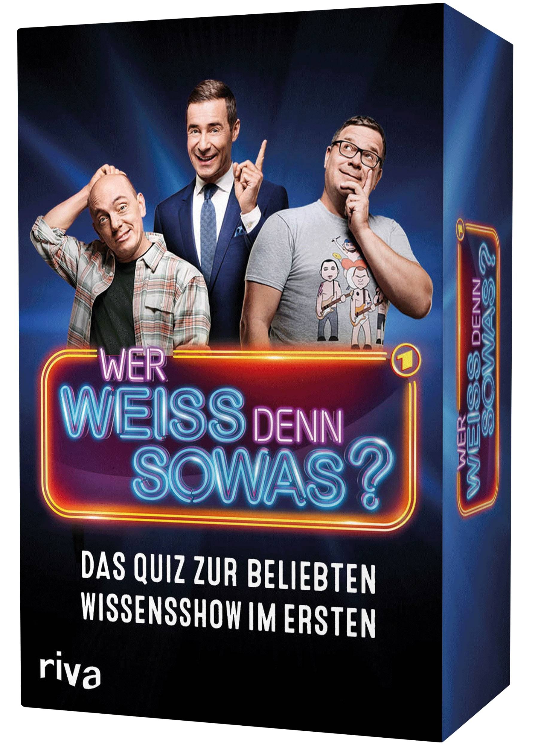 Wer weiß denn sowas?  Das Quiz zur beliebten Wissensshow im Ersten Spieleranzahl: 1-8, Kartenspiel