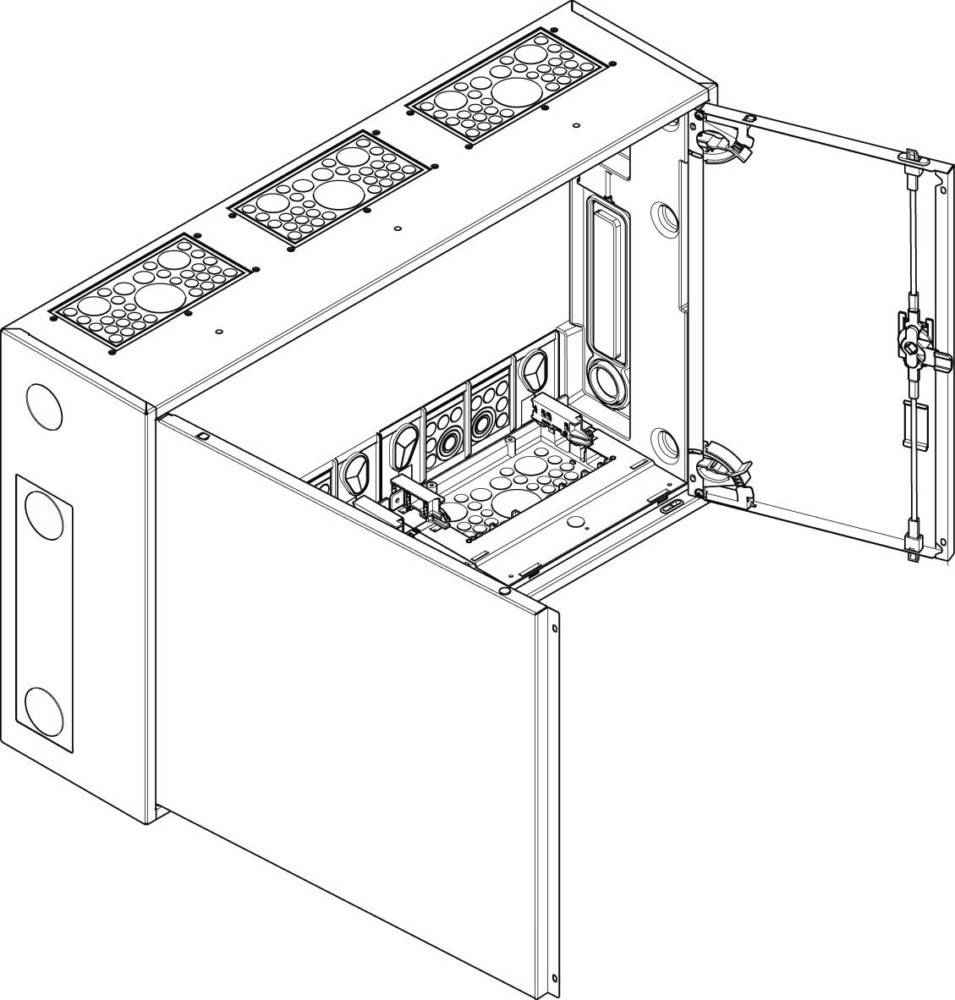 ABN Wandgehäuse S33L