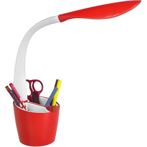 LED-Tischleuchte 9059 rot-weiß