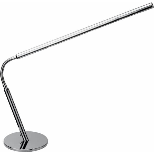 LED-Tischleuchte verchromt