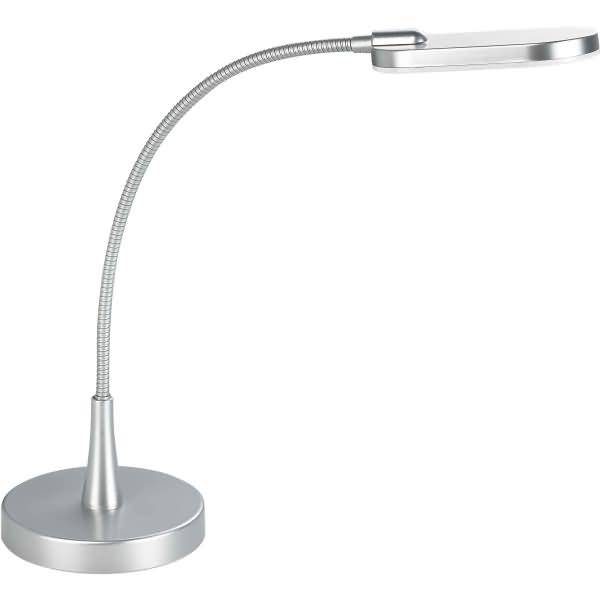 LED-Tischleuchte silber