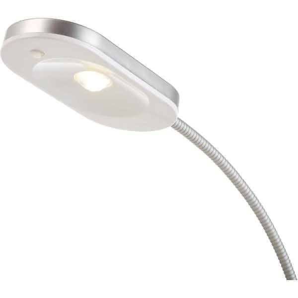 LED-Tischleuchte silber