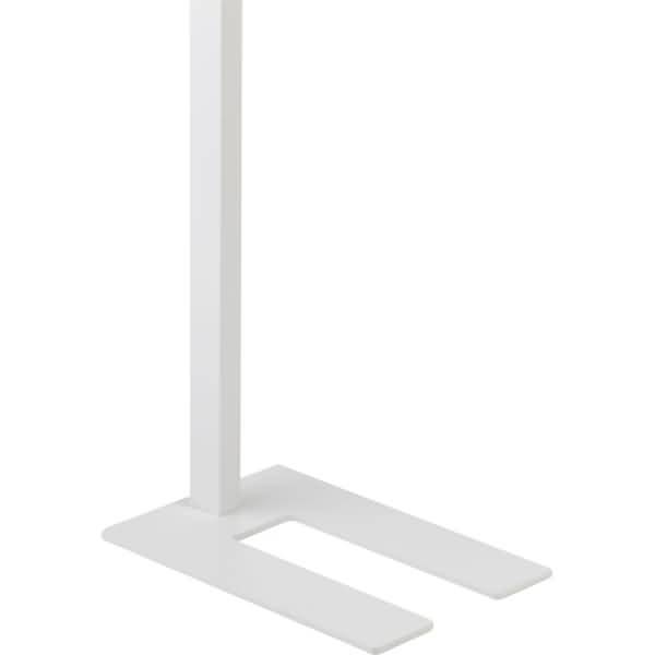 LED-Stehleuchte 9085 195cm Aluminium weiß