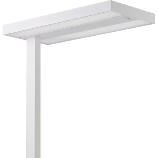 LED-Stehleuchte 9085 195cm Aluminium weiß
