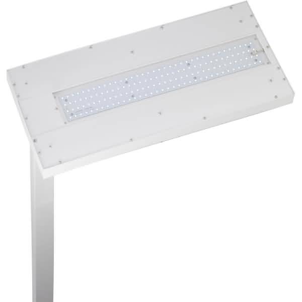 LED-Stehleuchte 9085 195cm Aluminium weiß