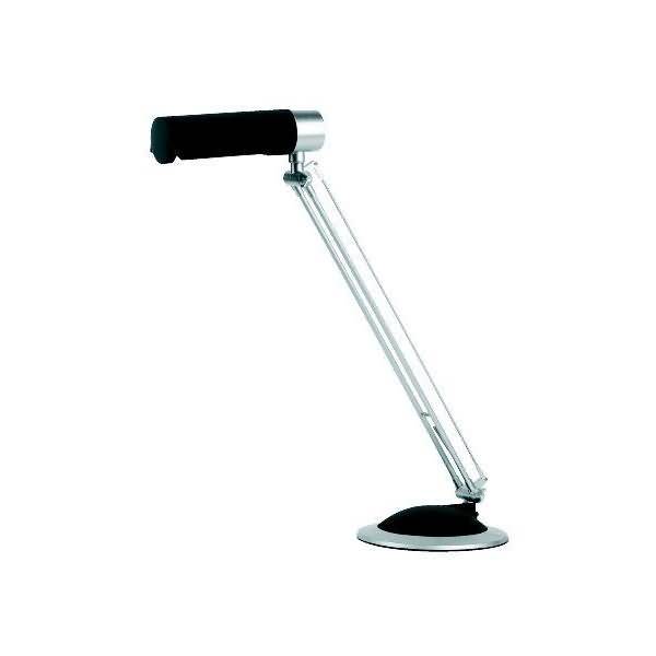 Tischleuchte silberfarben