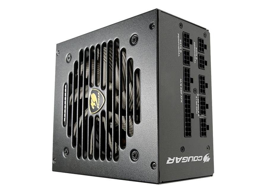 COUGAR Netzteil GEX 750W ATX3.0 / 80 Plus Gold / Modular, 750 W, 100 - 240 V, 50 - 60 Hz, 10 - 5 A, 10 A, 5 A
