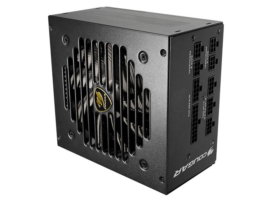 COUGAR Netzteil GEX 750W ATX3.0 / 80 Plus Gold / Modular, 750 W, 100 - 240 V, 50 - 60 Hz, 10 - 5 A, 10 A, 5 A