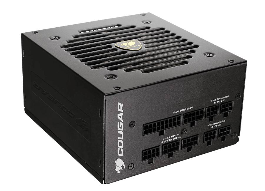 COUGAR Netzteil GEX 850W ATX3.0 / 80 Plus Gold / Modular, 850 W, 100 - 240 V, 50 - 60 Hz, 12 - 6 A, 120 W, 849,6 W