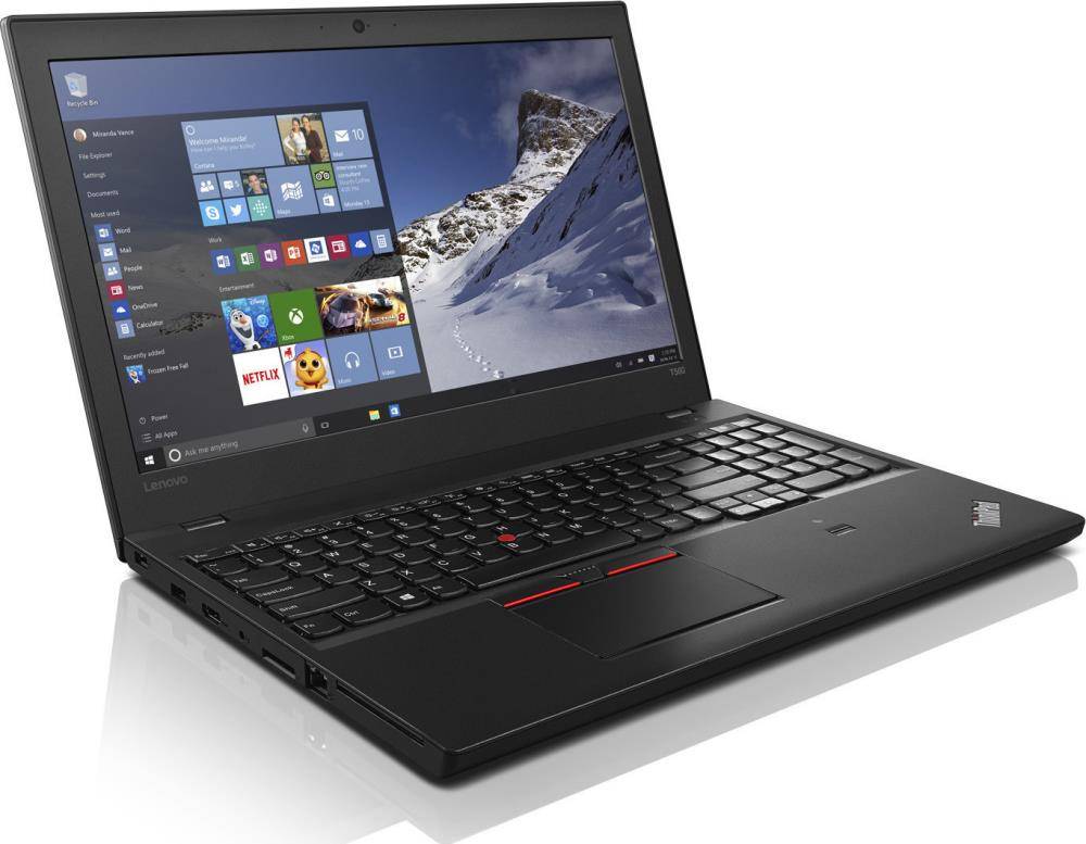 Lenovo ThinkPad T560 i5-6300U 4GB 500GB SSD HD WLAN BT Win 10 Pro