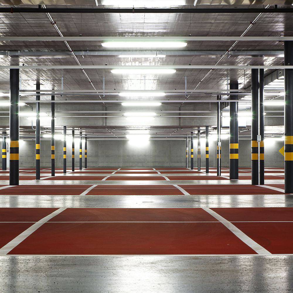LED Feuchtraumleuchte kaltweiß LED Werkstatt Deckenleuchte 60 cm, Reihenschaltung Röhre IP65, 1x LED 18W 2160lm 6400K, Keller Garage. 2er Set
