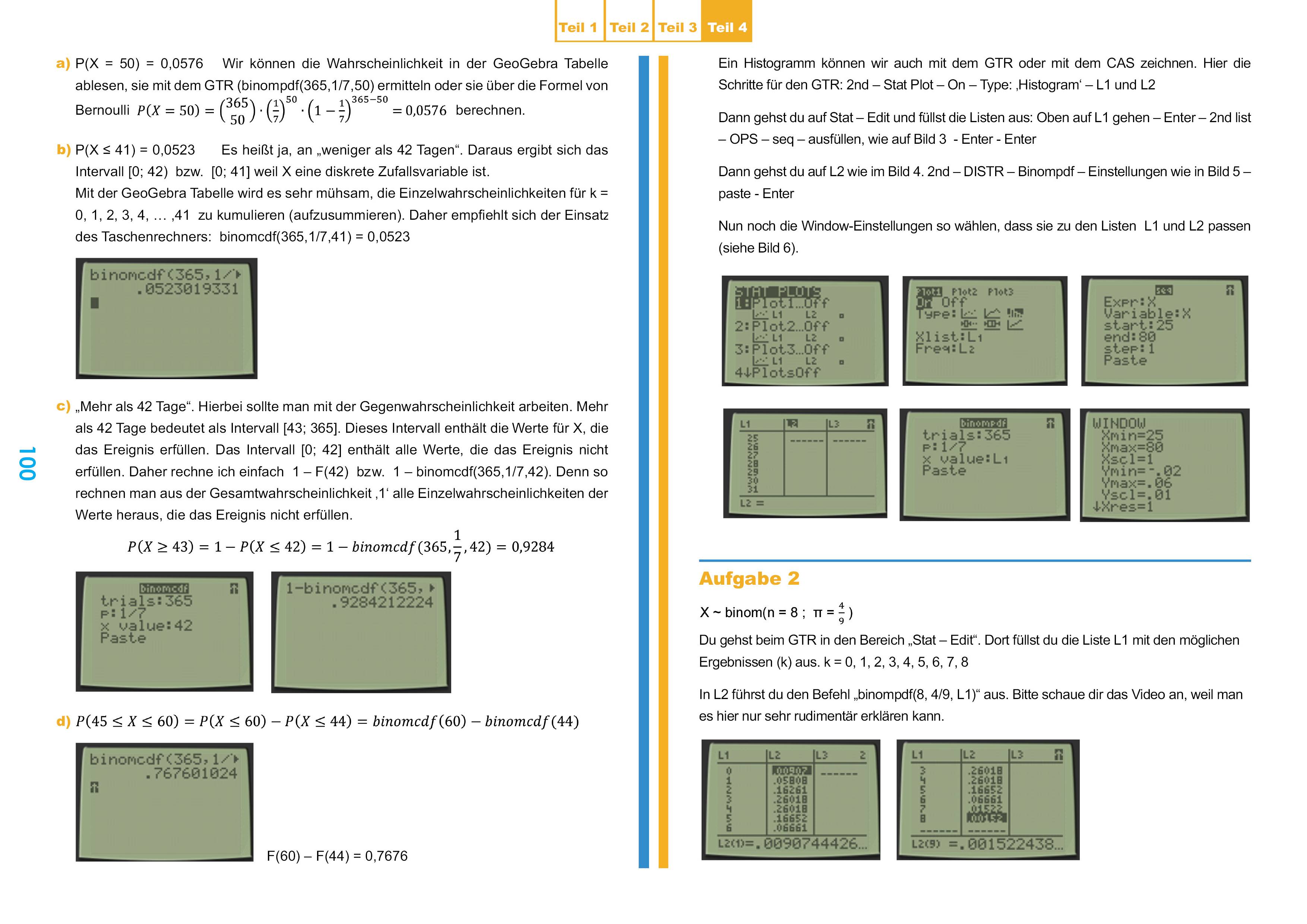Lösungen für Übungshefte Oberstufe Ausführliche Lösungswege zu den vier Übungsheften der Sekundarstufe II