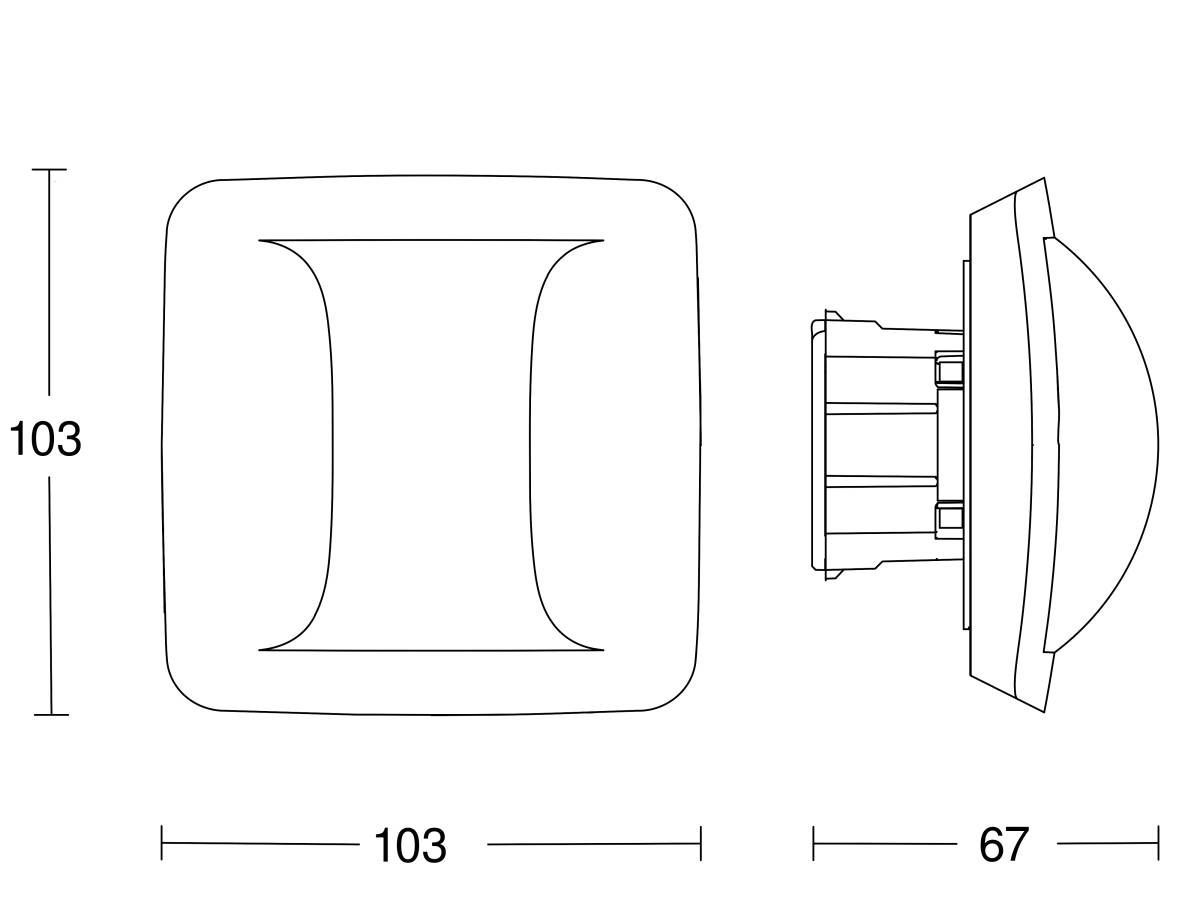 Steinel Präsenzmelder Hallway UP 064532