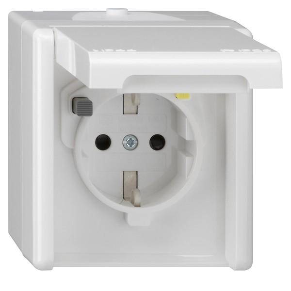Gira FI-Schutz-Steckdose rws 267730