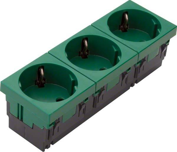 6 Stk. Tehalit Steckdose 3-fach ESR3336029