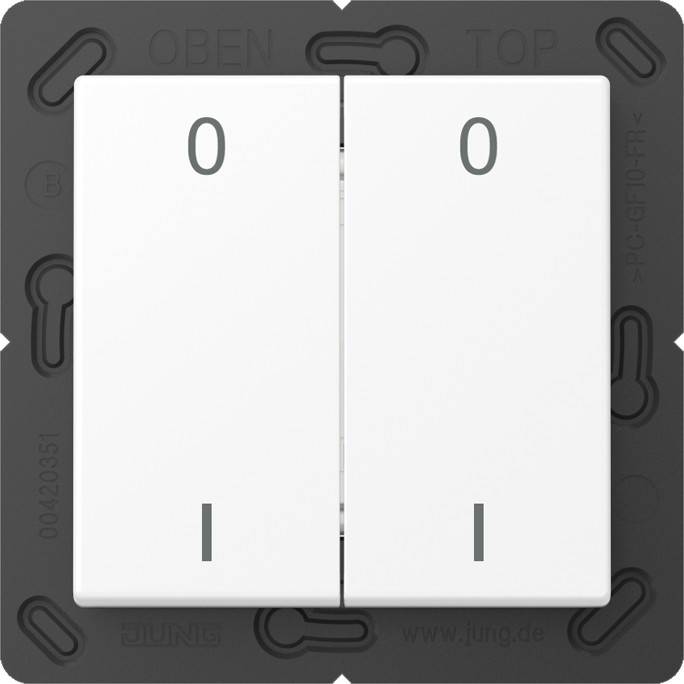 Jung Funk-Wandsender 4-Kanal ENO A 595-01 WWM