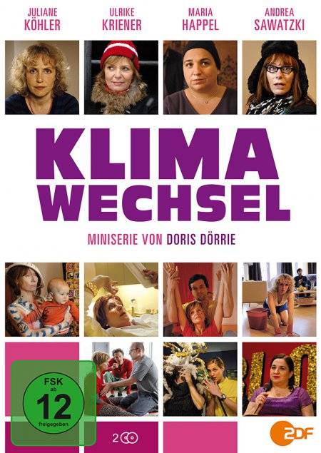 Klimawechsel Regie: Doris Dörrie/Gloria Behrens/Vanessa Jopp, Schauspieler: Juliane Köhler/Ulrike Kriener/Maria Happel u a, D 2009, FSK ab 12, 2 DVD