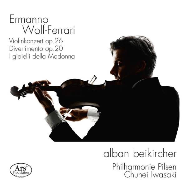Violinkonzert op.26/Divertimento op.20/+ Interpreten: Alban Beikircher/Philharmonie Pilsen, Dirigent: Chuhei Iwasaki, CD