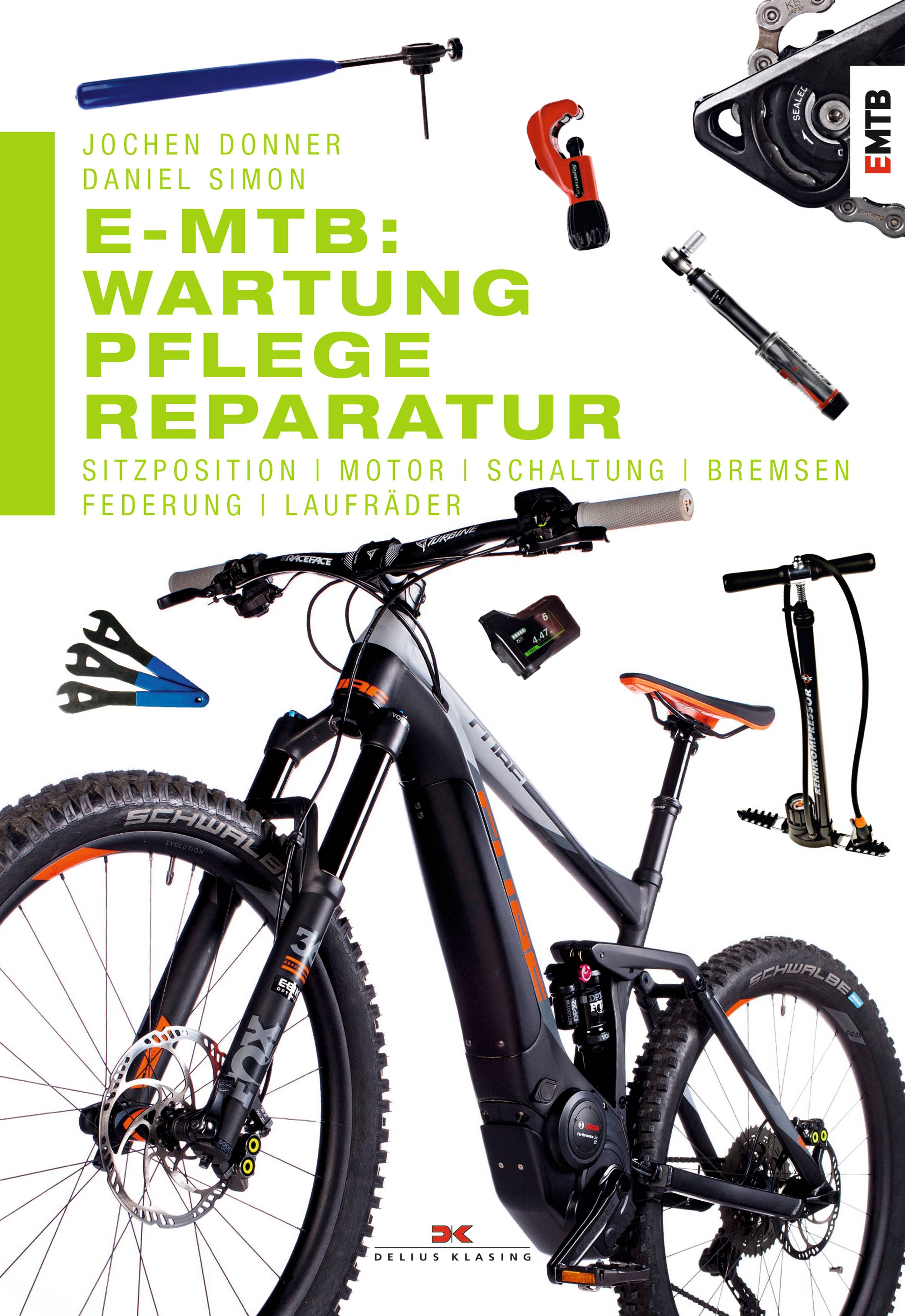 E-MTB: Wartung, Pflege, Reparatur Sitzposition, Motor, Schaltung, Bremsen, Federung, Laufräder