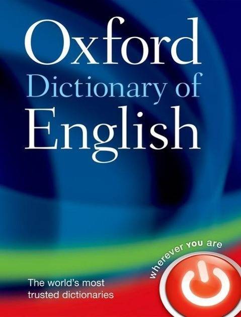 Oxford Dictionary of English incl online dictionary