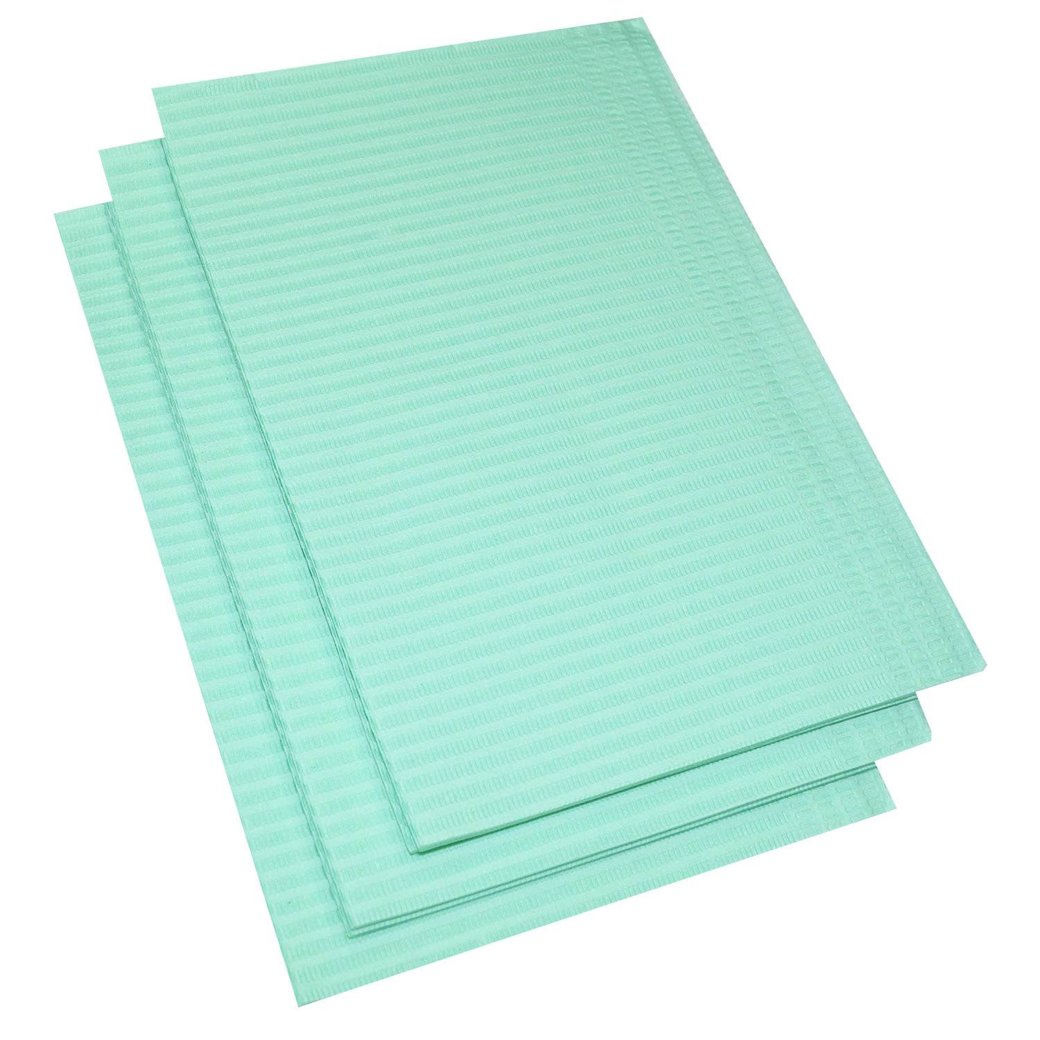 Patientenservietten, grün, 33 x 45 cm 125 St.