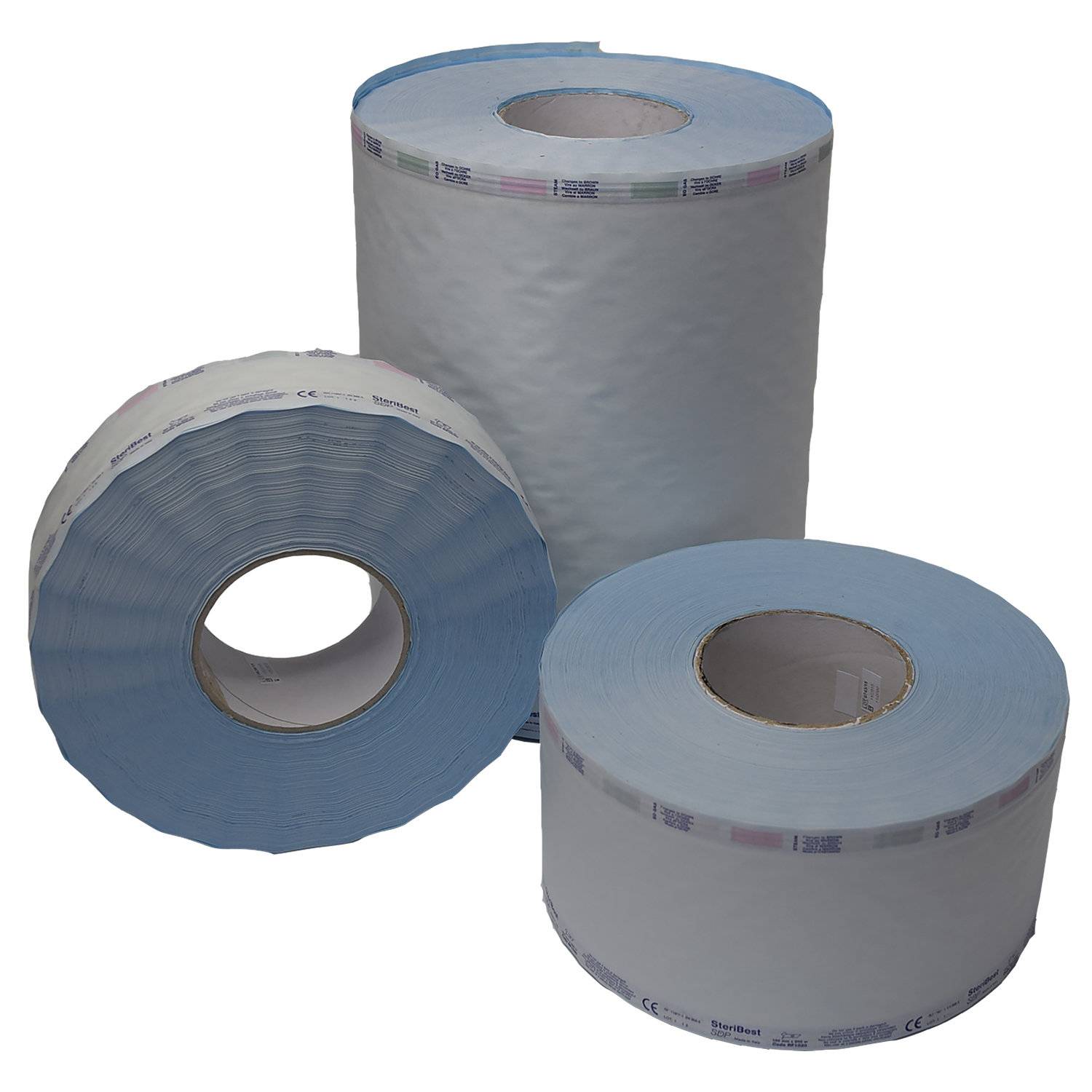 Sterilisationsfolie 200 m, Breite 50 mm