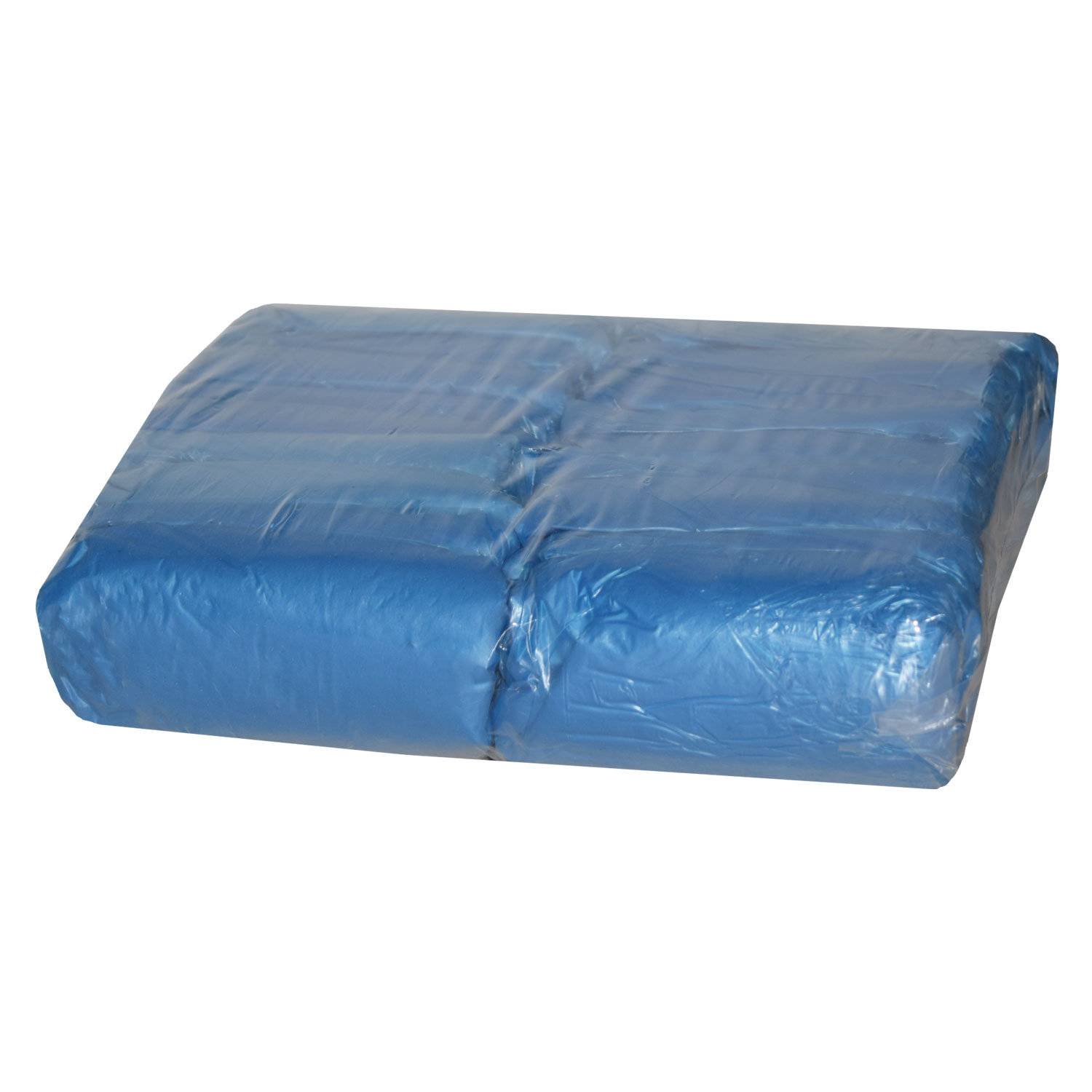 NITRAS CPE-Überschuhe, blau, gehämmert 100 St.