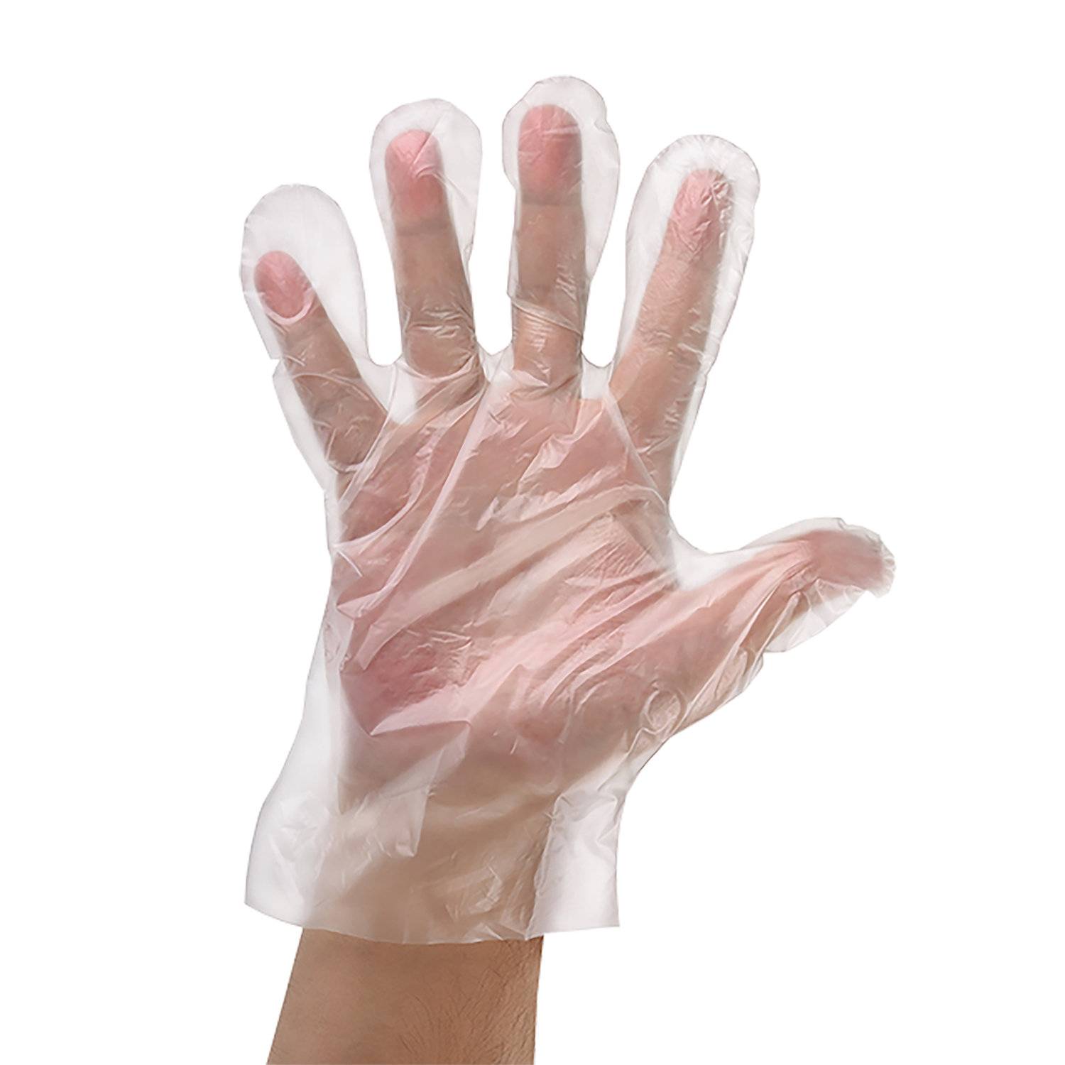 NITRAS PE-Handschuhe, transparent, Beutel, Damen 1 Beutel = 100 Stück