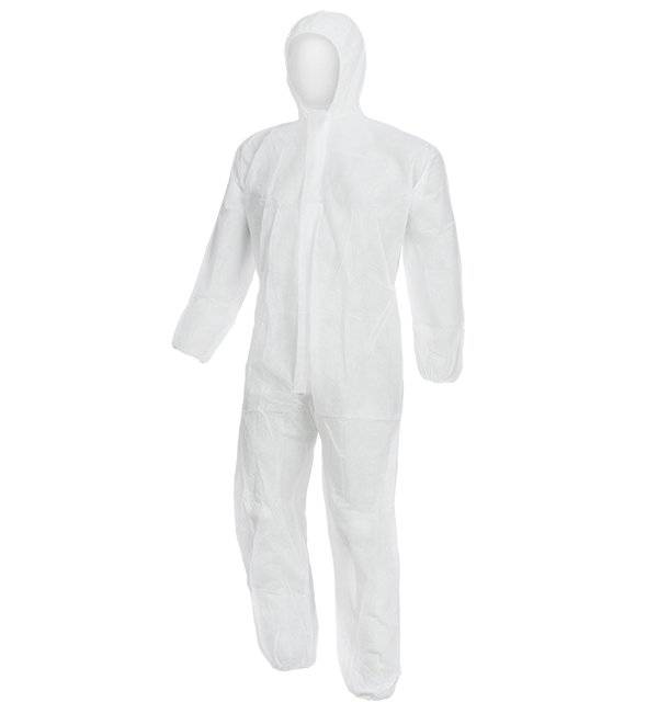 NITRAS, PP, Schutzoverall, weiß XXL