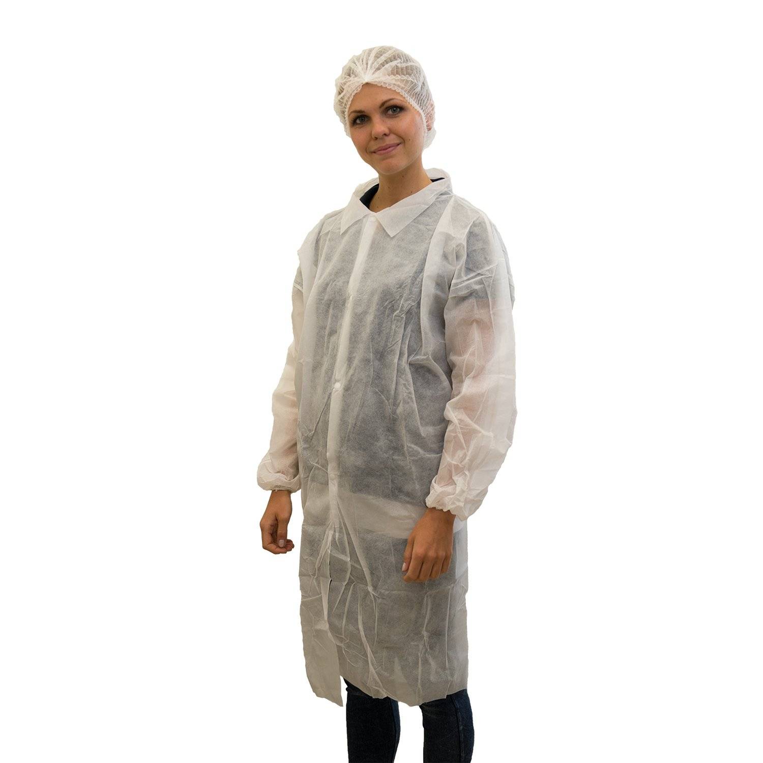 NITRAS PP-Besuchermantel mit Hemdkragen XXL 2XL