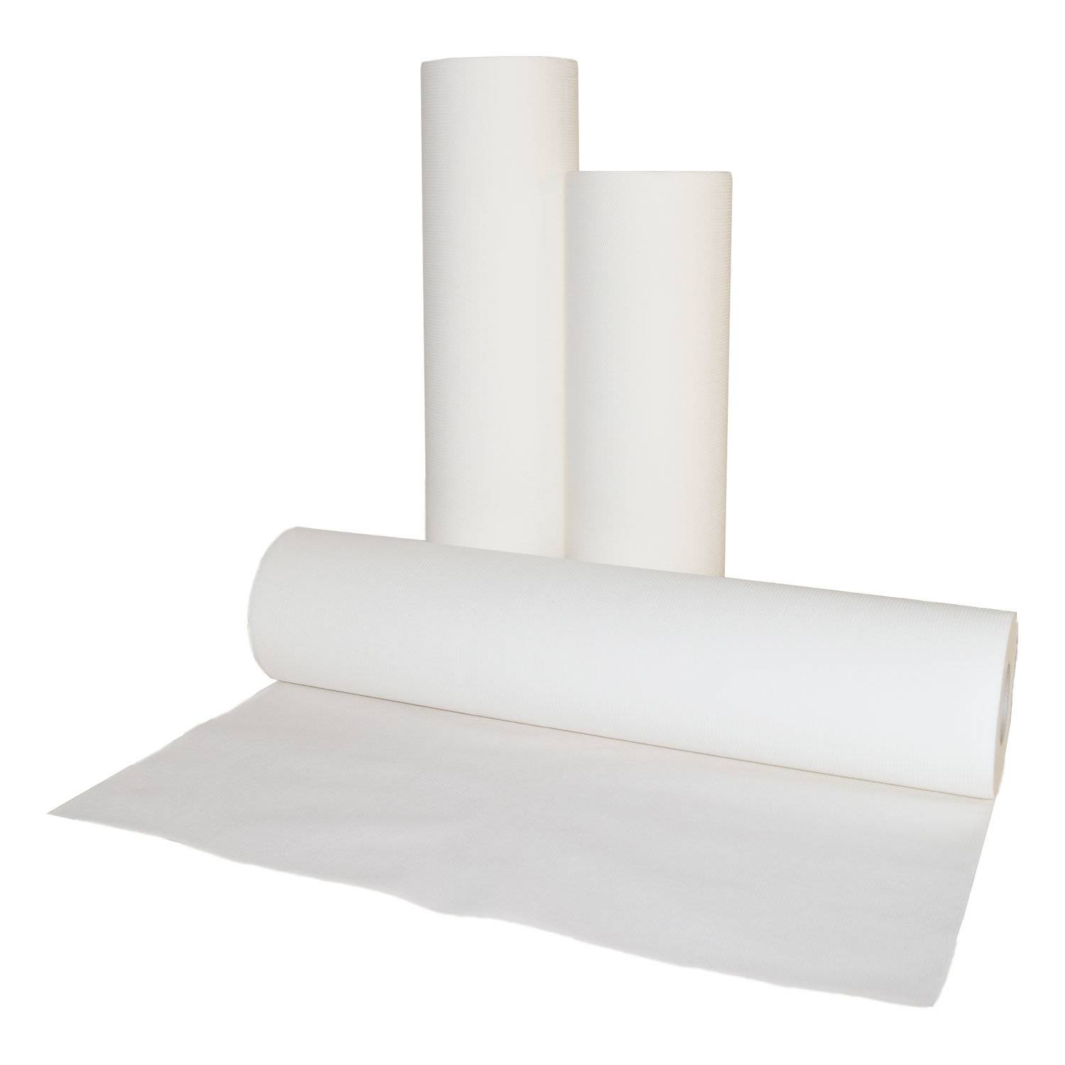 Ärzterolle, weiß, 50 x 50 cm