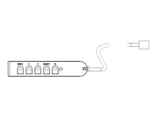 Elo OSD REMOTE - Fernbedienung - Kabel - für Elo 1093