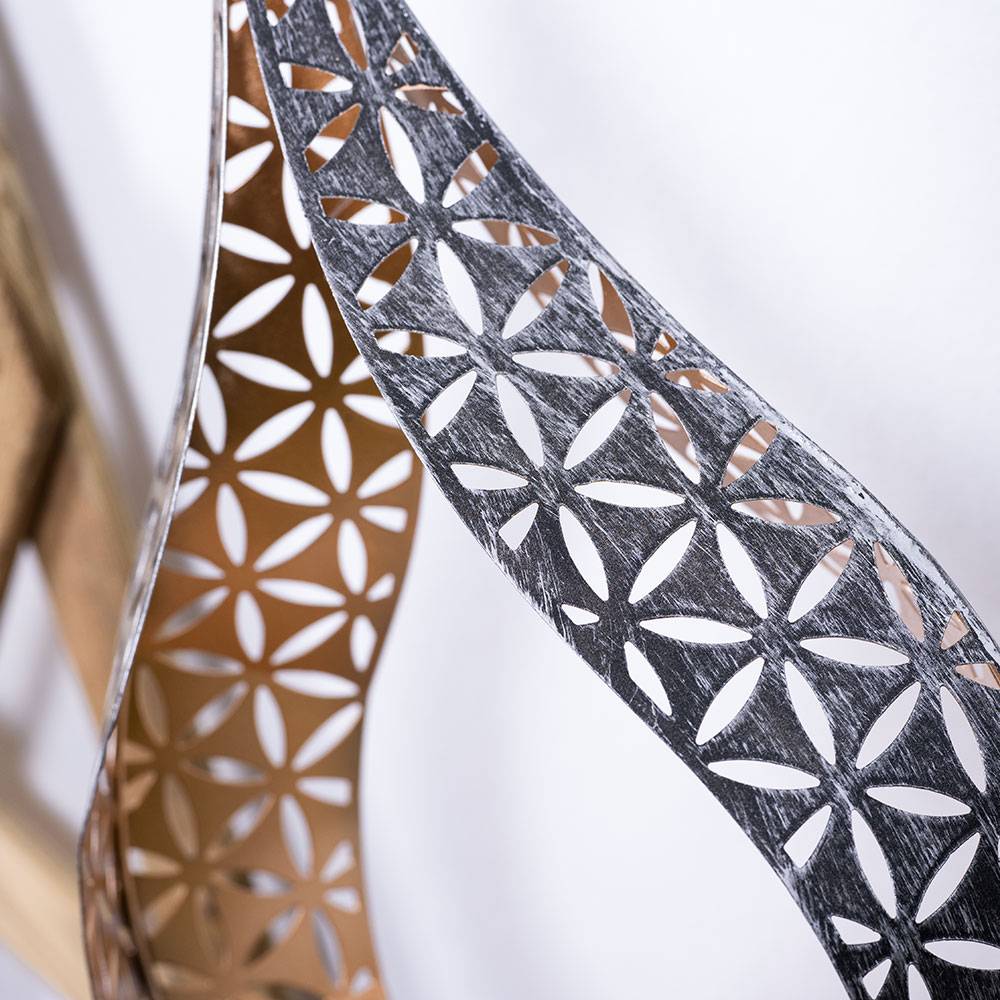 Solarleuchte Flamme Garten Solarstab für Außen Solar Garten Deko für Außen, mit Erdspieß und Lichteffekt, 1x LED warmweiß, H 90 cm, 2er Set