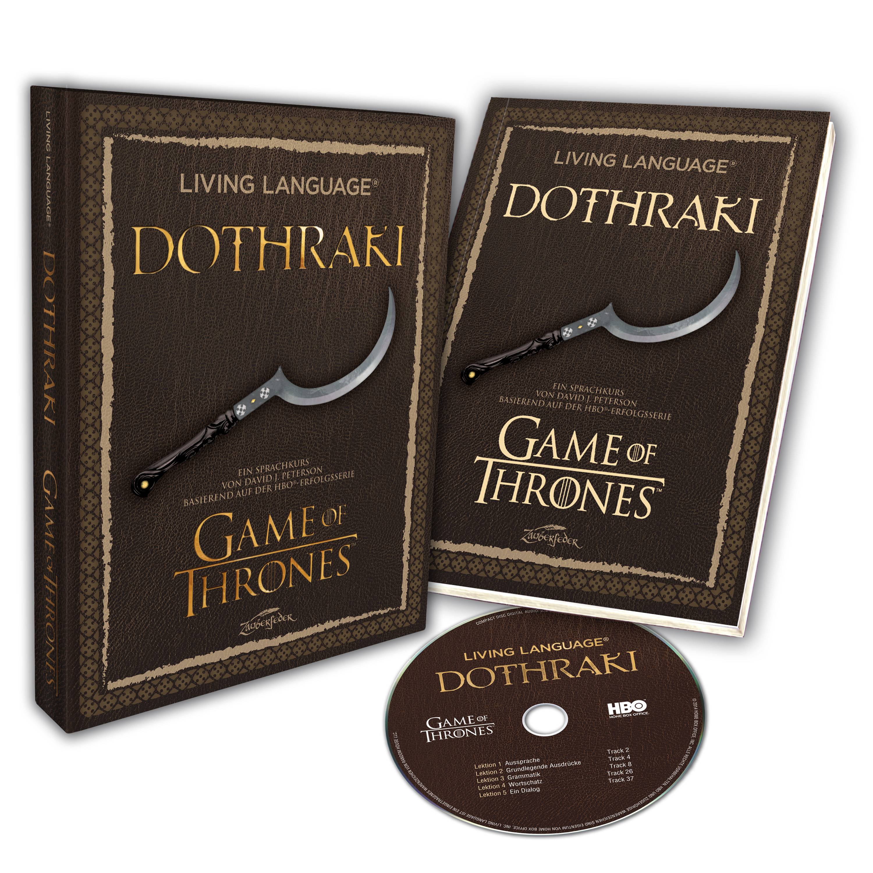 Living Language Dothraki Ein Sprachkurs basierend auf der HBO®-Erfolgsserie Game of Thrones