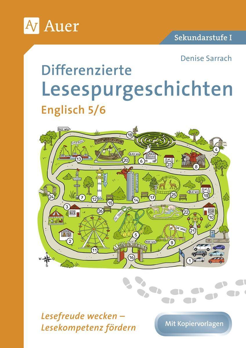 Differenzierte Lesespurgeschichten Englisch 5-6 Lesefreude wecken - Lesekompetenz fördern (5. und 6. Klasse)