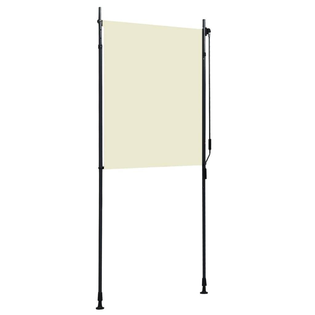 vidaXL Außenrollo 100 x 270 cm Creme